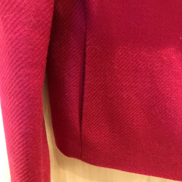 Talbots Fuschia Wool Jacket - Picture 3 of 6